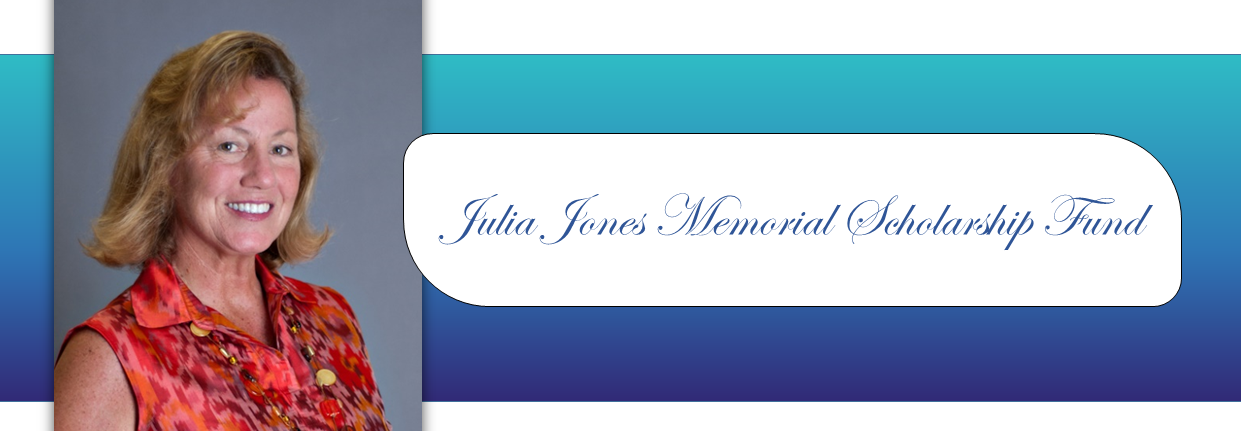 Julia Jones Memorial Scholarship banner